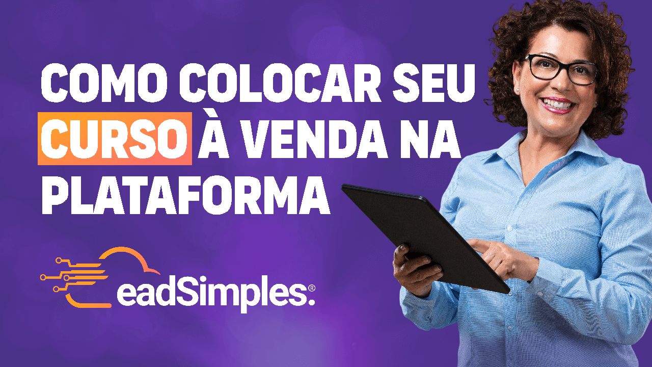 Como colocar cursos à venda?