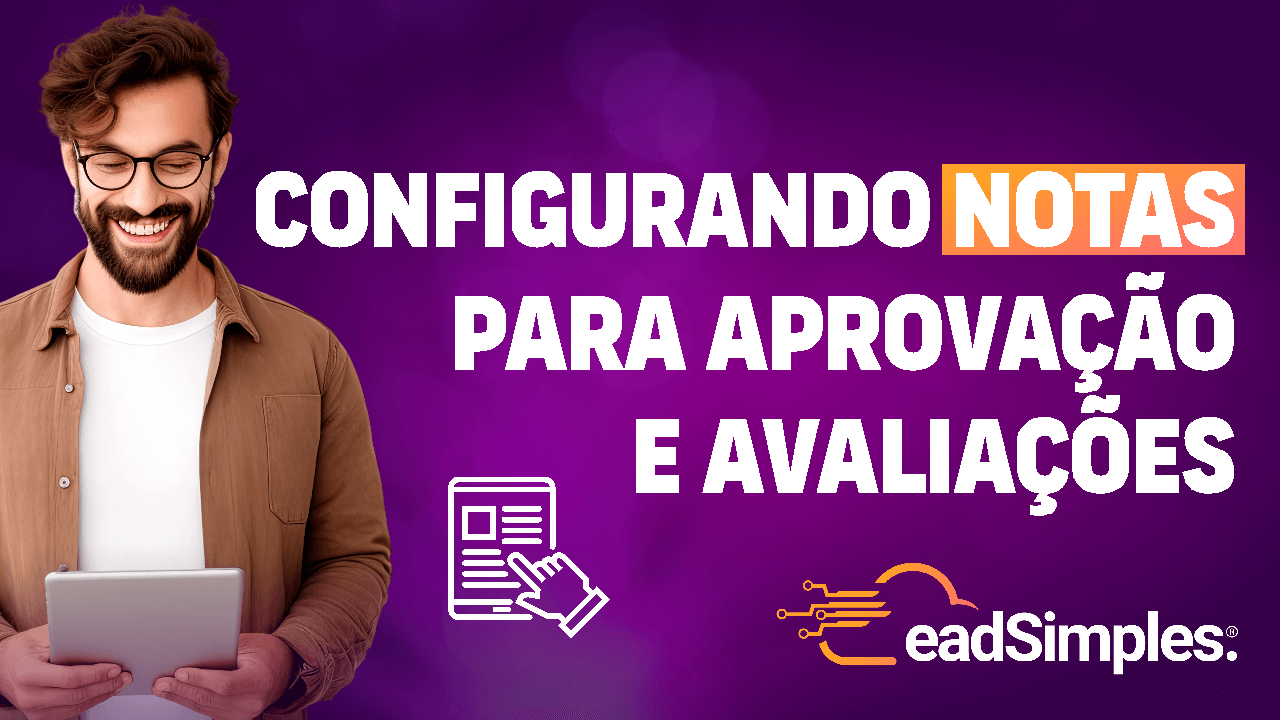 Como criar avaliações para aprovação?