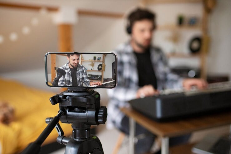 gravar videoaulas com o celular, criação curso online